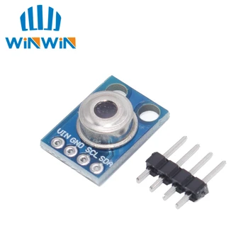 GY-906 MLX90614 MLX90614ESF non-contact Infrared Temperature Sensor Module IIC Interface IR Sensor Compatible
GY-906 MLX90614 MLX90614ESF non-contact Infrared Temperature Sensor Module IIC Interface IR Sensor Compatible
