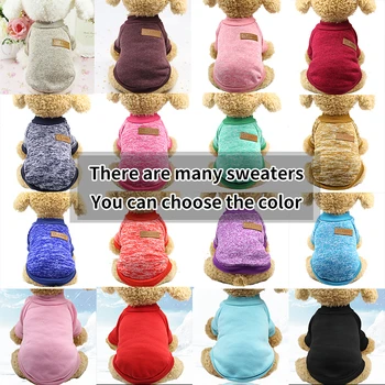 Cotton Sweater Dog Clothes Spring Large Pets Products Coat Big Dog Clothes For Small Pug French Bulldog Yorkies York Dachshunds
Cotton Sweater Dog Clothes Spring Large Pets Products Coat Big Dog Clothes For Small Pug French Bulldog Yorkies York Dachshunds