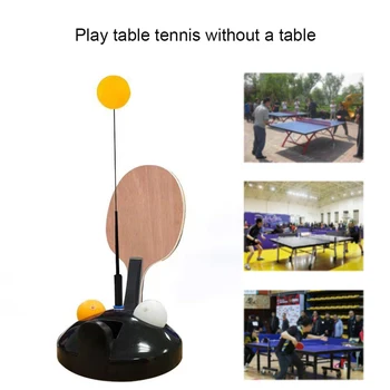 With Racket Self Training Sports Equipment Rapid Rebound Kids Adult Indoor Single Double Pong Ball Table Tennis Trainer Set
With Racket Self Training Sports Equipment Rapid Rebound Kids Adult Indoor Single Double Pong Ball Table Tennis Trainer Set