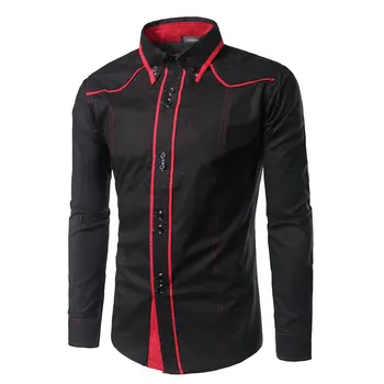 Spring Autumn Features Shirts Men Casual Jeans Shirt New Arrival Long Sleeve Casual Slim Fit Male Shirts
Spring Autumn Features Shirts Men Casual Jeans Shirt New Arrival Long Sleeve Casual Slim Fit Male Shirts