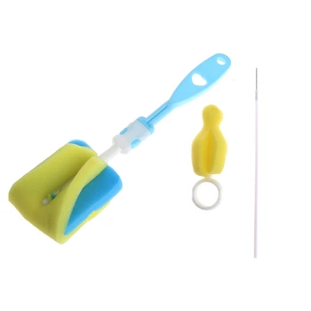 4pcs/set Sponge Brush Baby Bottle Cup Glass Pacifier Washing Clean Cleaner Tool QX2D 
4pcs/set Sponge Brush Baby Bottle Cup Glass Pacifier Washing Clean Cleaner Tool QX2D