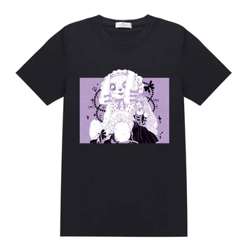 2020 Summer Purple Girls Printed T-shirt Kawai Japanese Style Short Sleeve Loose T-Shirt BF Punk Cotton O-Neck T-shirt
2020 Summer Purple Girls Printed T-shirt Kawai Japanese Style Short Sleeve Loose T-Shirt BF Punk Cotton O-Neck T-shirt