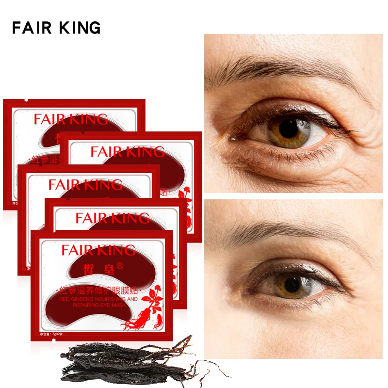 FAIR KING Red Ginseng Nourishing Repairing Eye Mask Remove Dark Circle Eye Bags Crow's Feet Fat Granule Serum Lift Skin Care
FAIR KING Red Ginseng Nourishing Repairing Eye Mask Remove Dark Circle Eye Bags Crow's Feet Fat Granule Serum Lift Skin Care