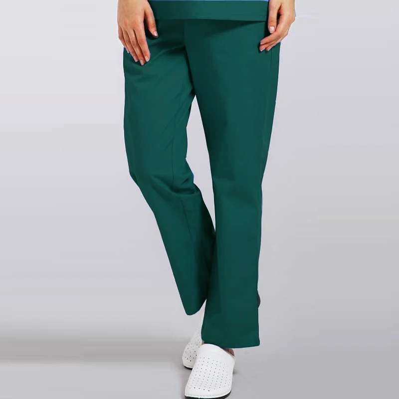 Women Scrub Pants Cotton Men Elastic Drawstring Doctor Trousers Nursing Uniforms Workwear Non-disposable Casual
Women Scrub Pants Cotton Men Elastic Drawstring Doctor Trousers Nursing Uniforms Workwear Non-disposable Casual