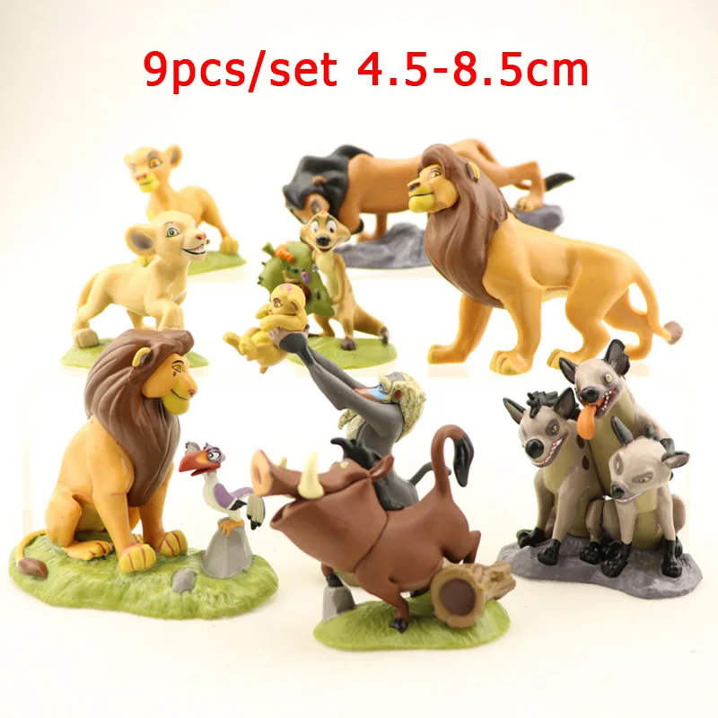 8/9/12pcs The Lion Guard King Simba PVC Toy Animal Cartoon Action Figure Anime Model Children Figurines Doll Kids Toy Gift okey
8/9/12pcs The Lion Guard King Simba PVC Toy Animal Cartoon Action Figure Anime Model Children Figurines Doll Kids Toy Gift okey