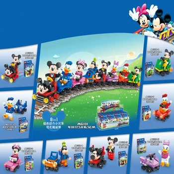 NEW Disney classic movie Mickey Minnie classic 8 in 1 power train Building Model building block girl toys suit Children toys Gif
NEW Disney classic movie Mickey Minnie classic 8 in 1 power train Building Model building block girl toys suit Children toys Gif