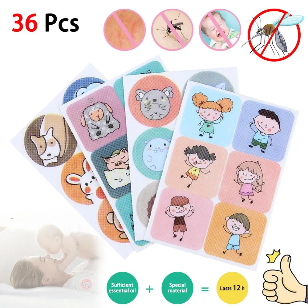 36pcs Mosquito Repellent Patches Stickers 100% Natural Non Toxic Pure Essential Oil Keeps Insects Far Away Camping Travel
36pcs Mosquito Repellent Patches Stickers 100% Natural Non Toxic Pure Essential Oil Keeps Insects Far Away Camping Travel
