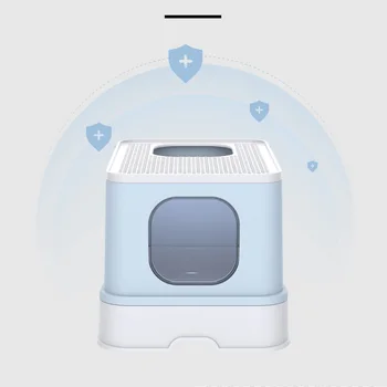 Tray Toilet Cat Litter Box Large Capacity Toilet Tray Cat Sandbox Closed Splash Drawer Bedding Training Top Entry Arenero Gato
Tray Toilet Cat Litter Box Large Capacity Toilet Tray Cat Sandbox Closed Splash Drawer Bedding Training Top Entry Arenero Gato