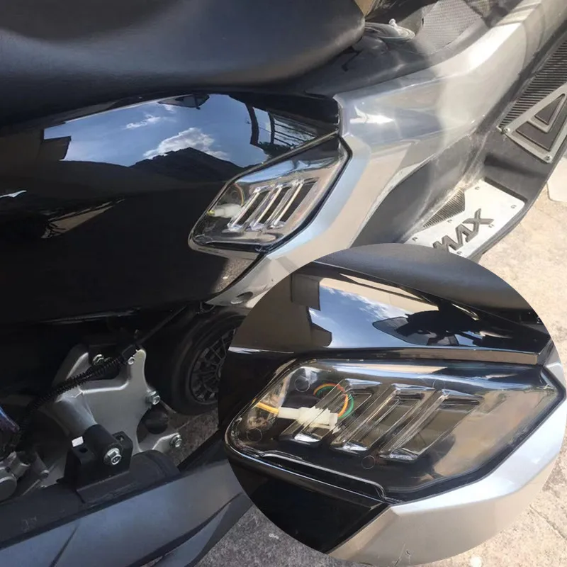 Modified Motorcycle nmax side clear trim cover rear guard protect under seat cover shell cap sheet Wing Kit wing let for nmax155
Modified Motorcycle nmax side clear trim cover rear guard protect under seat cover shell cap sheet Wing Kit wing let for nmax155