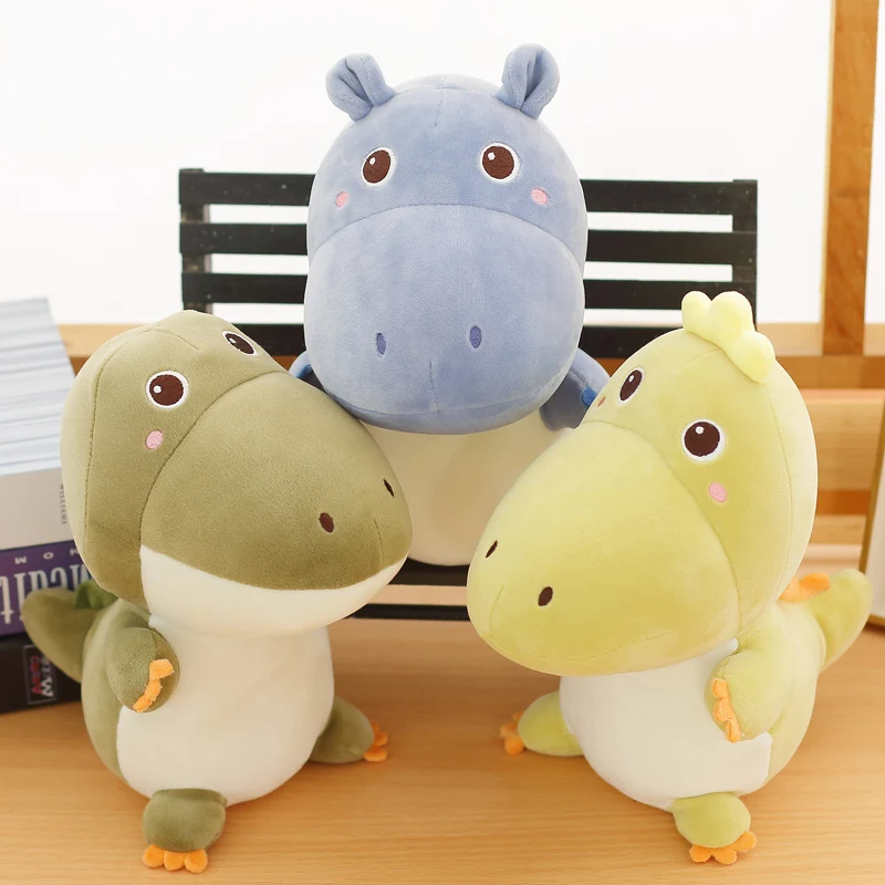 23cm High Quality Kawaii Hippo&Dinosaur&Crocodile Plush Toy Funny Soft Cartoon Animal Stuffed Doll Kid Accompany Birthday Gift
23cm High Quality Kawaii Hippo&Dinosaur&Crocodile Plush Toy Funny Soft Cartoon Animal Stuffed Doll Kid Accompany Birthday Gift