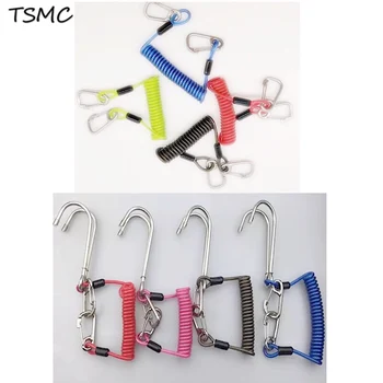 TSMC Scuba Diving lanyard 316 Anti-lost Spiral Spring Coil Lanyard Safety Emergency Tool with One Quick-release Buckle
TSMC Scuba Diving lanyard 316 Anti-lost Spiral Spring Coil Lanyard Safety Emergency Tool with One Quick-release Buckle