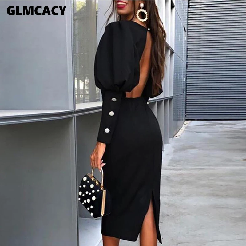 classy long sleeve dresses