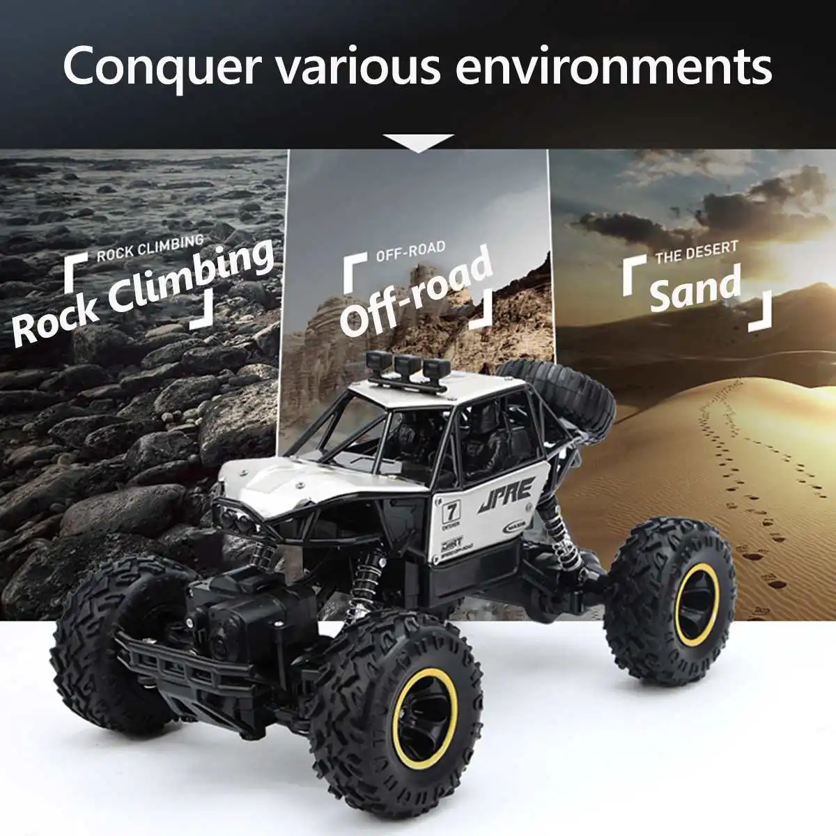 Hot 1:16 4WD RC Cars 28cm 2.4Ghz Raido Control High Driving Speed Off-road Climing Remote Control Model Truck Toys For Boys
Hot 1:16 4WD RC Cars 28cm 2.4Ghz Raido Control High Driving Speed Off-road Climing Remote Control Model Truck Toys For Boys