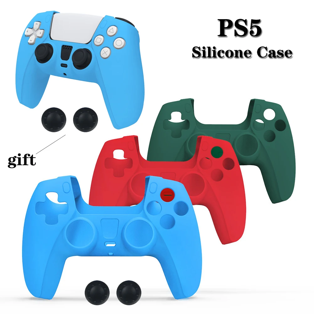 For PS5 Soft Silicone Gel Rubber Case Cover For SONY Playstation 5 For PS5 Controller Protection Case For PS5 Gamepad
For PS5 Soft Silicone Gel Rubber Case Cover For SONY Playstation 5 For PS5 Controller Protection Case For PS5 Gamepad