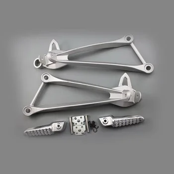 Silver Rear Passenger Foot Peg Footrest&Bracket For Kawasaki ZX10R 2008-2010 
Silver Rear Passenger Foot Peg Footrest&Bracket For Kawasaki ZX10R 2008-2010