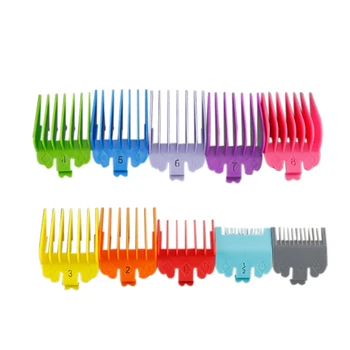10Pcs/Set Guide Comb Universal Hair Clipper Limit Comb 1.5mmm4.5mm6mm10mm1m16mm19mm22mm25mm Barber Replacement
10Pcs/Set Guide Comb Universal Hair Clipper Limit Comb 1.5mmm4.5mm6mm10mm1m16mm19mm22mm25mm Barber Replacement