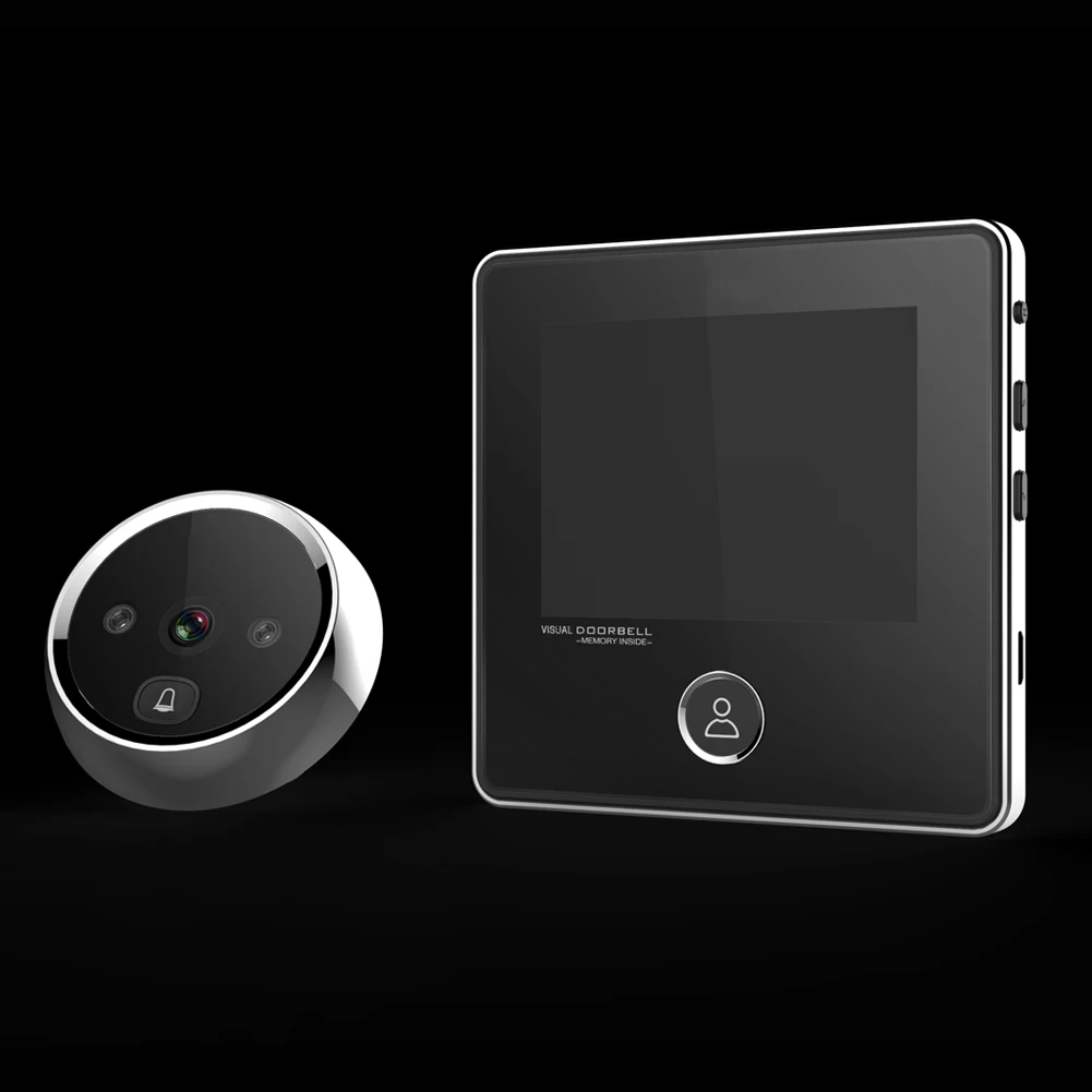 3.0" LCD Digital Viewer 120 Degree Door Eye Doorbell HD IR Camera Night Vision Photo Taking OD889
3.0" LCD Digital Viewer 120 Degree Door Eye Doorbell HD IR Camera Night Vision Photo Taking OD889