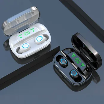 Tws Wireless Bluetooth Earphone S11 Touch Control In Ear Headset with Microphone 3500 mAh Power Bank Mini Earbuds
Tws Wireless Bluetooth Earphone S11 Touch Control In Ear Headset with Microphone 3500 mAh Power Bank Mini Earbuds