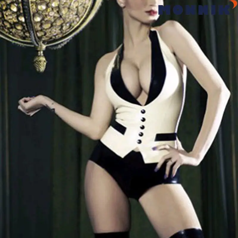 MONNIK latexLatex Rubber Tops Waistcoat Sexy Women's Tank Top Gummi 0.4mm Plus Size
MONNIK latexLatex Rubber Tops Waistcoat Sexy Women's Tank Top Gummi 0.4mm Plus Size