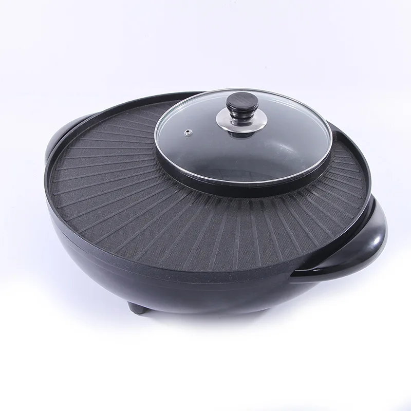 Aluminium Alloy Rinse Roast One-piece Pot Health Care Moon Pot Home Korean Style Multi-functional Mandarin Duck Electric Hot Pot
Aluminium Alloy Rinse Roast One-piece Pot Health Care Moon Pot Home Korean Style Multi-functional Mandarin Duck Electric Hot Pot