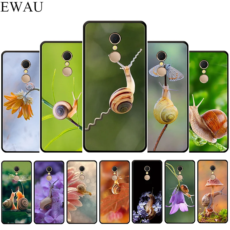 EWAU Snail mushroom Silicone phone case for Xiaomi Redmi Note 4 4X 5 6 7 8 Pro 5A Prime
EWAU Snail mushroom Silicone phone case for Xiaomi Redmi Note 4 4X 5 6 7 8 Pro 5A Prime