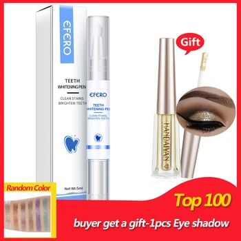 EFERO Teeth Whitening Pen Oral Hygiene Essence Teeth Brightening Care Serum Remove Plaque Stains Cleaning Stains Yellow Teeth
EFERO Teeth Whitening Pen Oral Hygiene Essence Teeth Brightening Care Serum Remove Plaque Stains Cleaning Stains Yellow Teeth