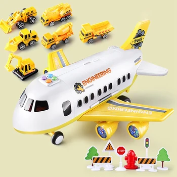 Music Story Simulation Track Inertia Children's Toy Aircraft Large Size Passenger Plane Kids Airliner Yellow
Music Story Simulation Track Inertia Children's Toy Aircraft Large Size Passenger Plane Kids Airliner Yellow