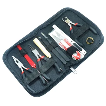 11 Pieces/set Jewelry Making Tools Kit Hand Tools Pliers for Beading Crafting with Case
11 Pieces/set Jewelry Making Tools Kit Hand Tools Pliers for Beading Crafting with Case