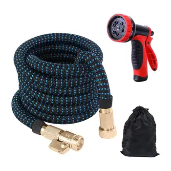 25ft 50ft Expandable Garden Hose Sprayer With MADE IN USA Inner Tube Heavy Duty Expandable Pipe Flexible Watering Hose Set
25ft 50ft Expandable Garden Hose Sprayer With MADE IN USA Inner Tube Heavy Duty Expandable Pipe Flexible Watering Hose Set