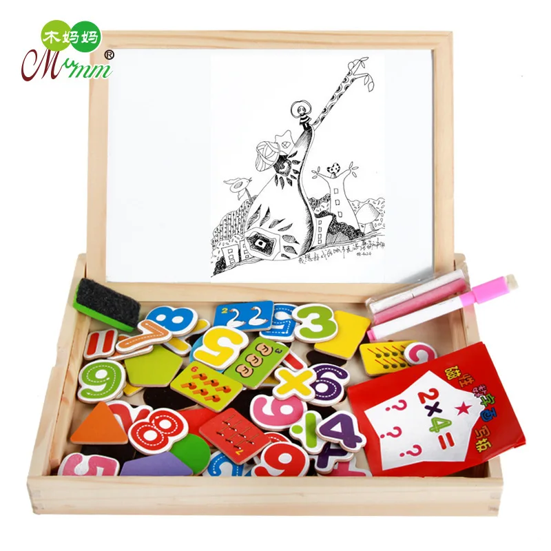 Children'S Educational Early Childhood Toy Multi Purpose Wood Children with Numbers Shape Drawing Board
Children'S Educational Early Childhood Toy Multi Purpose Wood Children with Numbers Shape Drawing Board