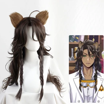 Twisted-wonderland Leona Kingscholar Wigs Cosplay Costume Brown Braid Long Heat Resistant Synthetic Hair Wig Pelucas
Twisted-wonderland Leona Kingscholar Wigs Cosplay Costume Brown Braid Long Heat Resistant Synthetic Hair Wig Pelucas