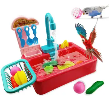 Bird Bath Tub Automatic Parrot Bathtub With Spigot Bird Shower Bathing Tub With Bird Feeder Bird Bath Toy For Bird Cage
Bird Bath Tub Automatic Parrot Bathtub With Spigot Bird Shower Bathing Tub With Bird Feeder Bird Bath Toy For Bird Cage