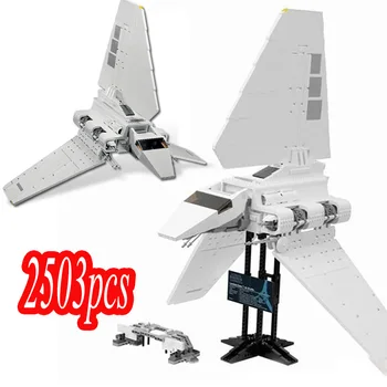 Star Plan 35005 Imperial Shuttle Set with Figures Building Blocks Brick Toy Model Kit Lepines Wars 10212 Christmas Gift
Star Plan 35005 Imperial Shuttle Set with Figures Building Blocks Brick Toy Model Kit Lepines Wars 10212 Christmas Gift