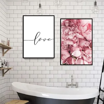 Rose Pink Flower Wall Art Canvas Painting Poster Love Peony Flower Poster Wall Picture for Bedroom Decoration peony picture 
Rose Pink Flower Wall Art Canvas Painting Poster Love Peony Flower Poster Wall Picture for Bedroom Decoration peony picture