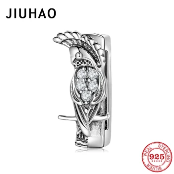 Hot 925 Sterling Silver Smart parrot CZ Bead charms Clip Fit Original reflection Charm Bracelet women jewellery Accessories
Hot 925 Sterling Silver Smart parrot CZ Bead charms Clip Fit Original reflection Charm Bracelet women jewellery Accessories