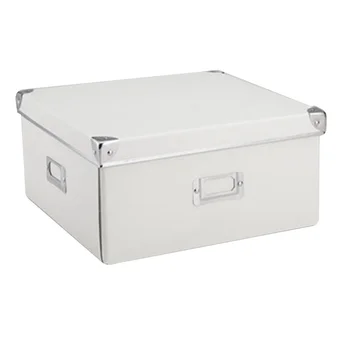 1 Pcs Storage Box Paper Dust-proof Household Portable Storage Box with Cover for Bedroom
1 Pcs Storage Box Paper Dust-proof Household Portable Storage Box with Cover for Bedroom