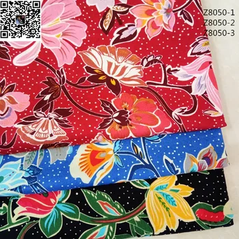 100 cotton poplin printed textiles, bright ethnic style flowers, thin men's and women's shirt clothing fabrics in spring summer
100 cotton poplin printed textiles, bright ethnic style flowers, thin men's and women's shirt clothing fabrics in spring summer