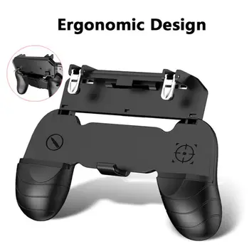 Mobile Game Controller Gamepad W10 Pubg For Huawei Xiaomi Samsung Iphone 8 Xr Xs 7 Gaming L1r1 Trigger Fire Button Joystick
Mobile Game Controller Gamepad W10 Pubg For Huawei Xiaomi Samsung Iphone 8 Xr Xs 7 Gaming L1r1 Trigger Fire Button Joystick