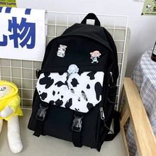 Women's Oxford Backpack for Girls Cow Print School Bag Korean Style Bagpack Cute Female Bookbag Casual Lady Anti Theft Backpacks
Women's Oxford Backpack for Girls Cow Print School Bag Korean Style Bagpack Cute Female Bookbag Casual Lady Anti Theft Backpacks