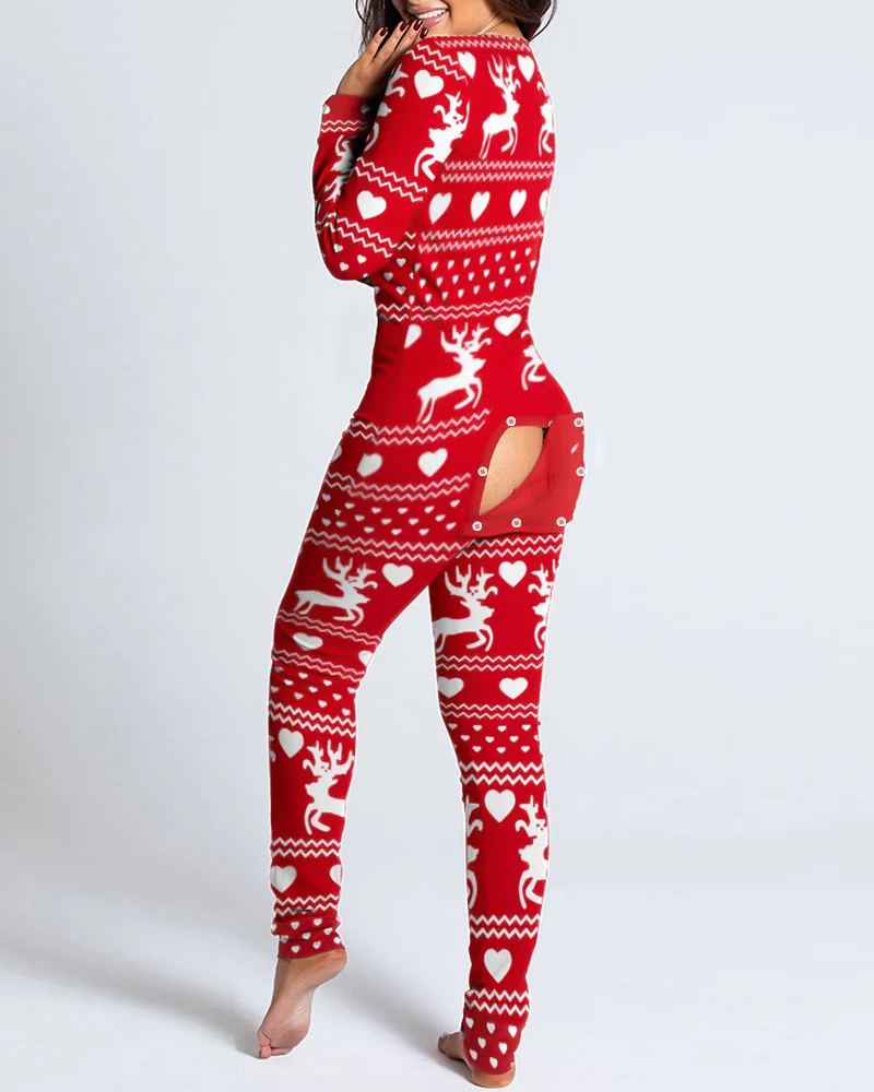 2020 Women Fashion Elegant Casual Christmas Cutout Functional Buttoned Flap Adults Pajamas
2020 Women Fashion Elegant Casual Christmas Cutout Functional Buttoned Flap Adults Pajamas