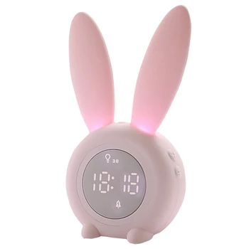 Alarm Clock for Kids Sleep Timer with Digital Thermometer Touch Control and Snoozing Children's Sleep Trainer Clock Bunny Kids
Alarm Clock for Kids Sleep Timer with Digital Thermometer Touch Control and Snoozing Children's Sleep Trainer Clock Bunny Kids