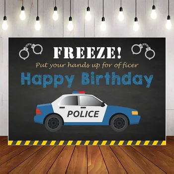 Mehofond Police Pistol Handcuffs Photography Background Put Your Hands Up for Officer Birthday Party Backdrop Photocall Studio
Mehofond Police Pistol Handcuffs Photography Background Put Your Hands Up for Officer Birthday Party Backdrop Photocall Studio