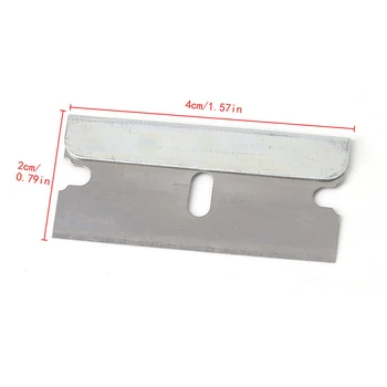 5/30pcs/set 40mm Stainless Steel Window Scrapers W/ Blades Tinting Glass Razor Tint Film Household Cleaning Tools
5/30pcs/set 40mm Stainless Steel Window Scrapers W/ Blades Tinting Glass Razor Tint Film Household Cleaning Tools