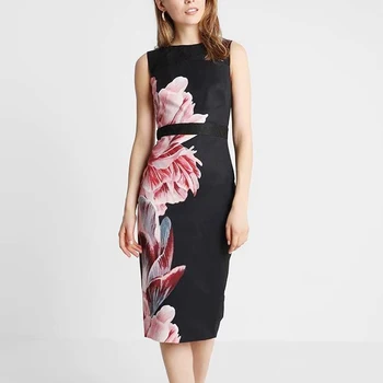 Runway Print Flowers Sexy Hollow Stitching Party Slim Temperament Elegant Dress High Quality Spring And Summer Women'S Clothing
Runway Print Flowers Sexy Hollow Stitching Party Slim Temperament Elegant Dress High Quality Spring And Summer Women'S Clothing