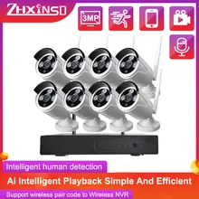 H.265 8CH Wireless NVR 3MP CCTV System Kit HD Outdoor Waterproof One Way Audio Wifi IP CCTV system kit Cameras Surveillance
H.265 8CH Wireless NVR 3MP CCTV System Kit HD Outdoor Waterproof One Way Audio Wifi IP CCTV system kit Cameras Surveillance