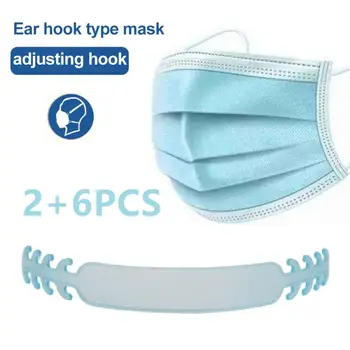 Soft Face Mask Ear Hooks Buckle Ear Pain Prevention Adjustable Mask Extension Belt for Kids adult Health Care Suppies Mask 
Soft Face Mask Ear Hooks Buckle Ear Pain Prevention Adjustable Mask Extension Belt for Kids adult Health Care Suppies Mask