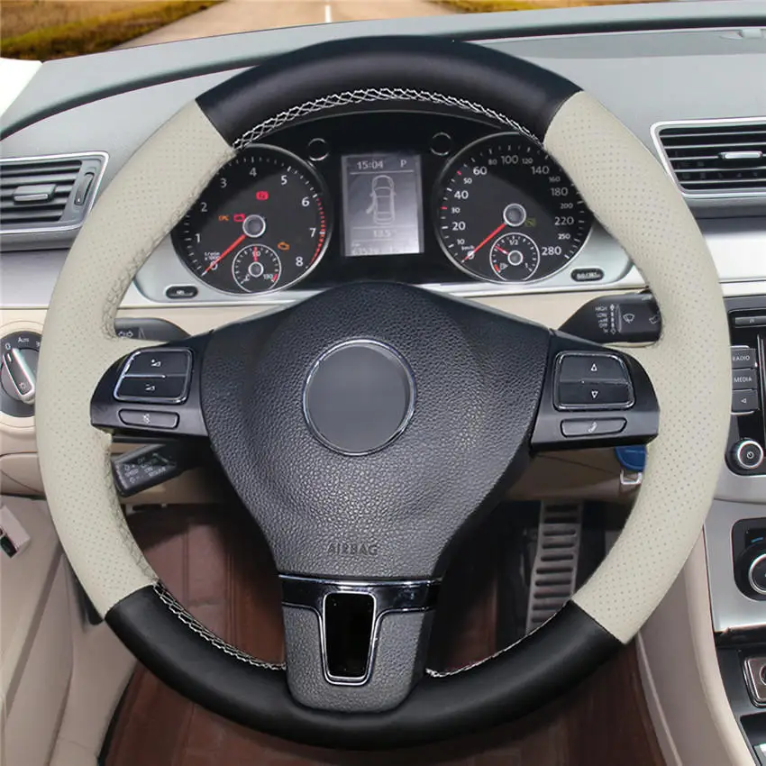 DIY противоскользящая износостойкая крышка рулевого колеса для Volkswagen Tiguan Golf Plus CC Passat CC Touran украшение интерьера автомобиля
DIY противоскользящая износостойкая крышка рулевого колеса для Volkswagen Tiguan Golf Plus CC Passat CC Touran украшение интерьера автомобиля