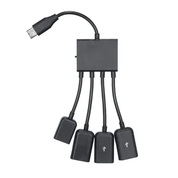 Type C OTG Hub Cable Connector 4 Port USB For Smartphone Tablet PC#T2 
Type C OTG Hub Cable Connector 4 Port USB For Smartphone Tablet PC#T2