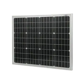 High Efficiency Sunpower Charger 50W 12V Outdoor Solar Charging Device Portable Monocrystalline Solar Panel Module Hot Sale
High Efficiency Sunpower Charger 50W 12V Outdoor Solar Charging Device Portable Monocrystalline Solar Panel Module Hot Sale