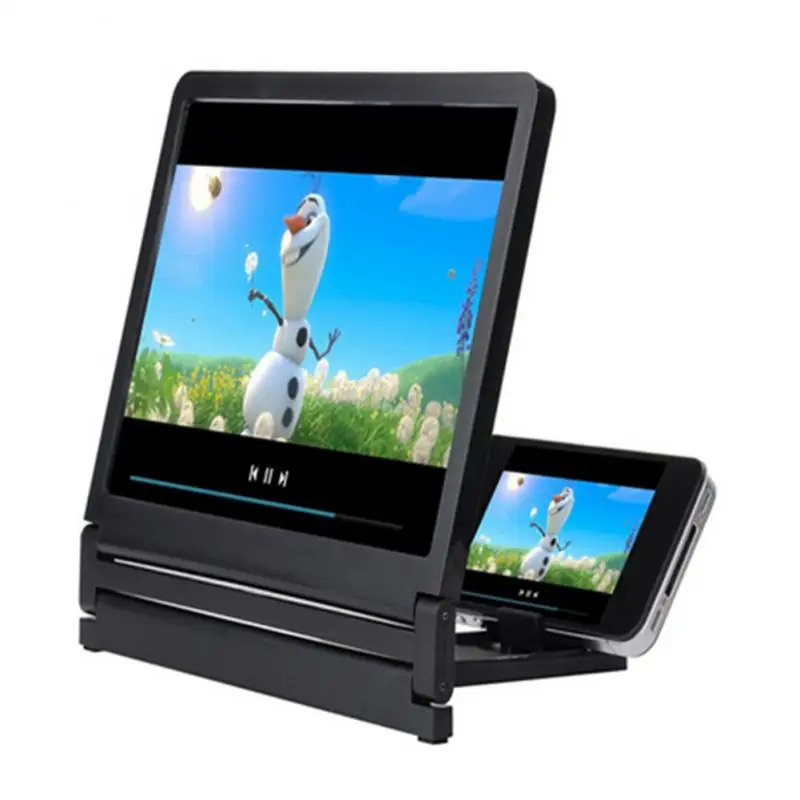Portable Enlarged Screen 3D Video HD Movie Glass Phone Screen Amplifier Folding Magnifier Folding Bracket Display Expander Stand
Portable Enlarged Screen 3D Video HD Movie Glass Phone Screen Amplifier Folding Magnifier Folding Bracket Display Expander Stand